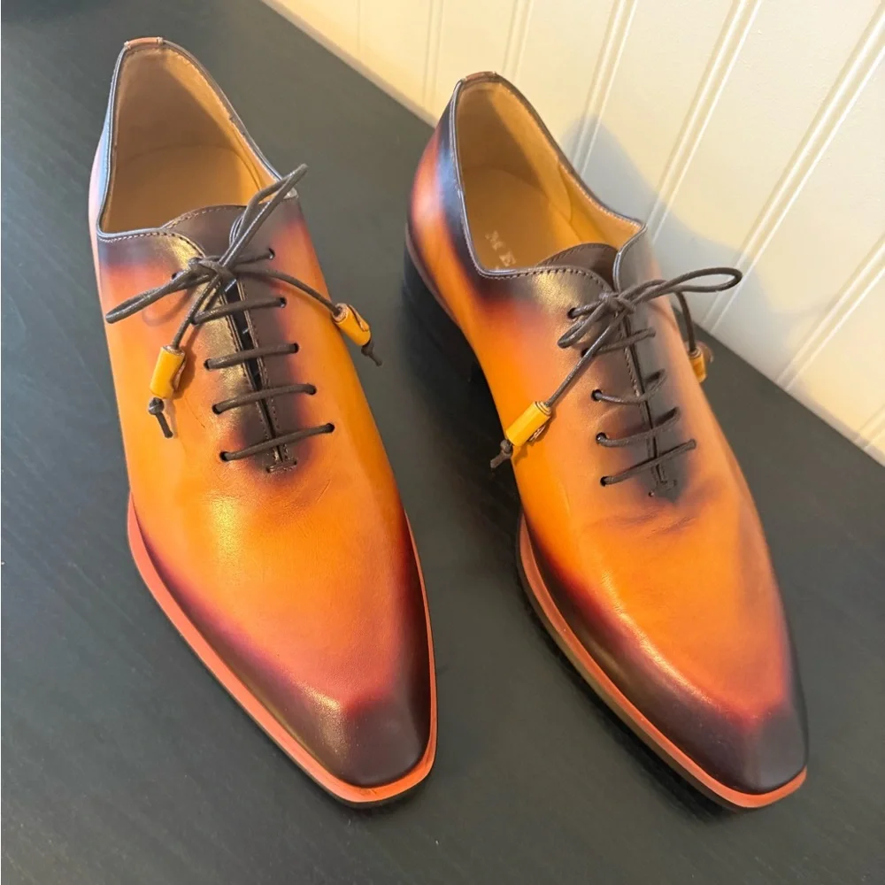 Mezlan Dietro Whole Cut Leather Oxford - Picture 5 of 12
